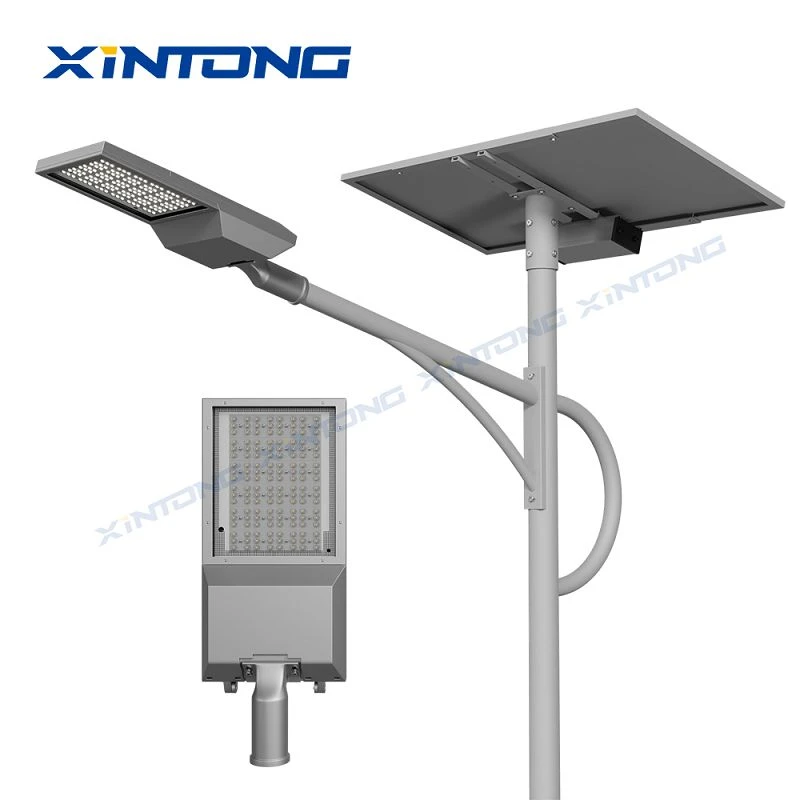 מנורת רחוב LED סולארית עמידה למים חיצונית