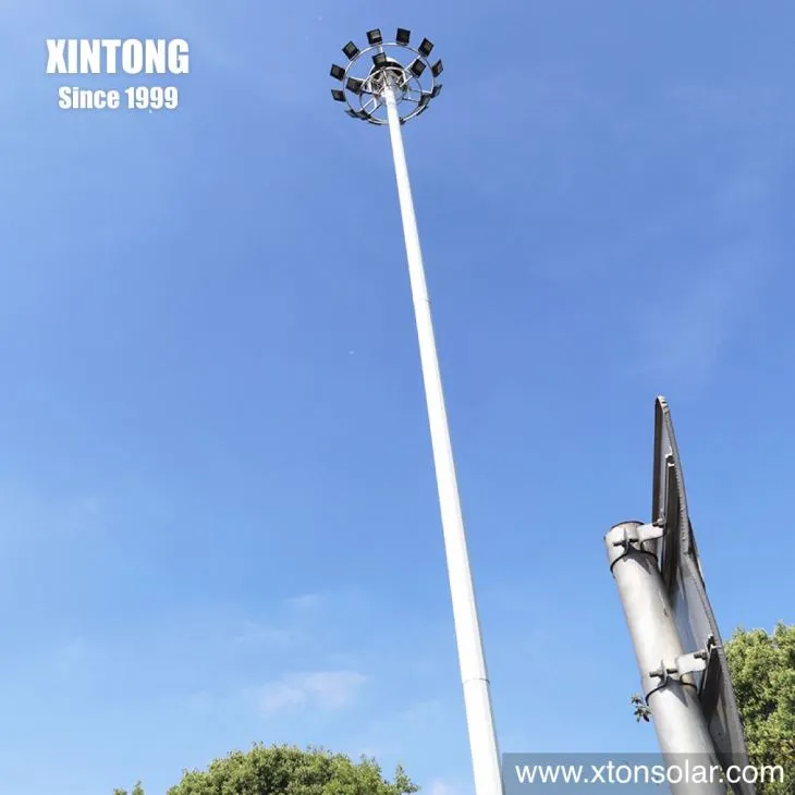 15m To 18m High Mast Steel Street Pole Light