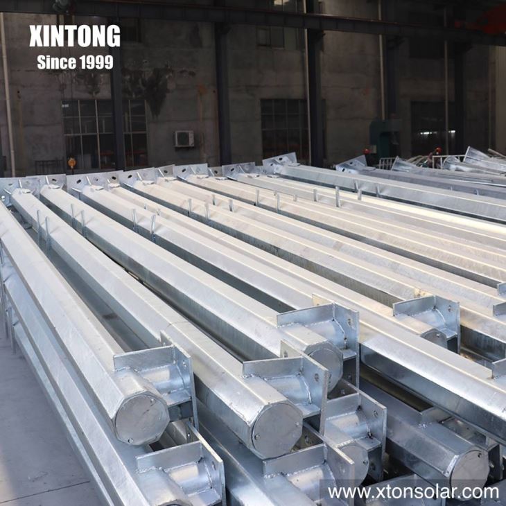 30ft Galvanized Steel Pole