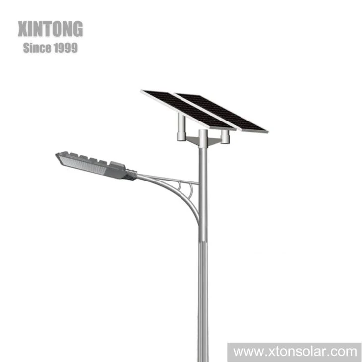 מנורת LED סולארית חיצונית בעלת עוצמה גבוהה 100W 150W 200W IP65 עמיד למים