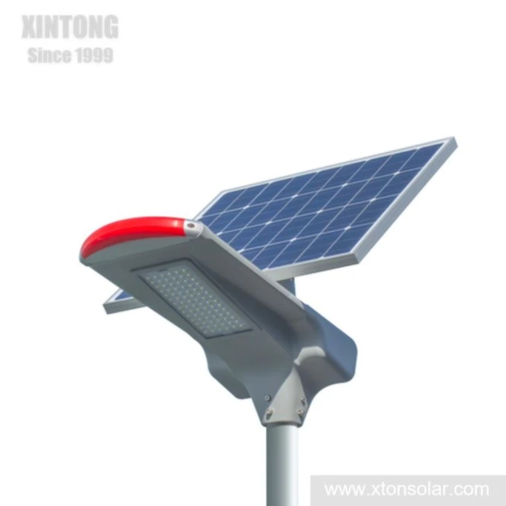 White Lighting Solar LED Street Light